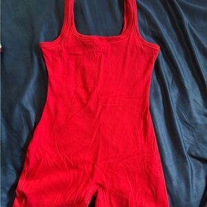 No Boundaries Vivid Red Kids Bodysuit